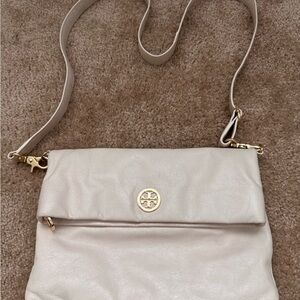 Tory Burch Cream Crossbody Bag